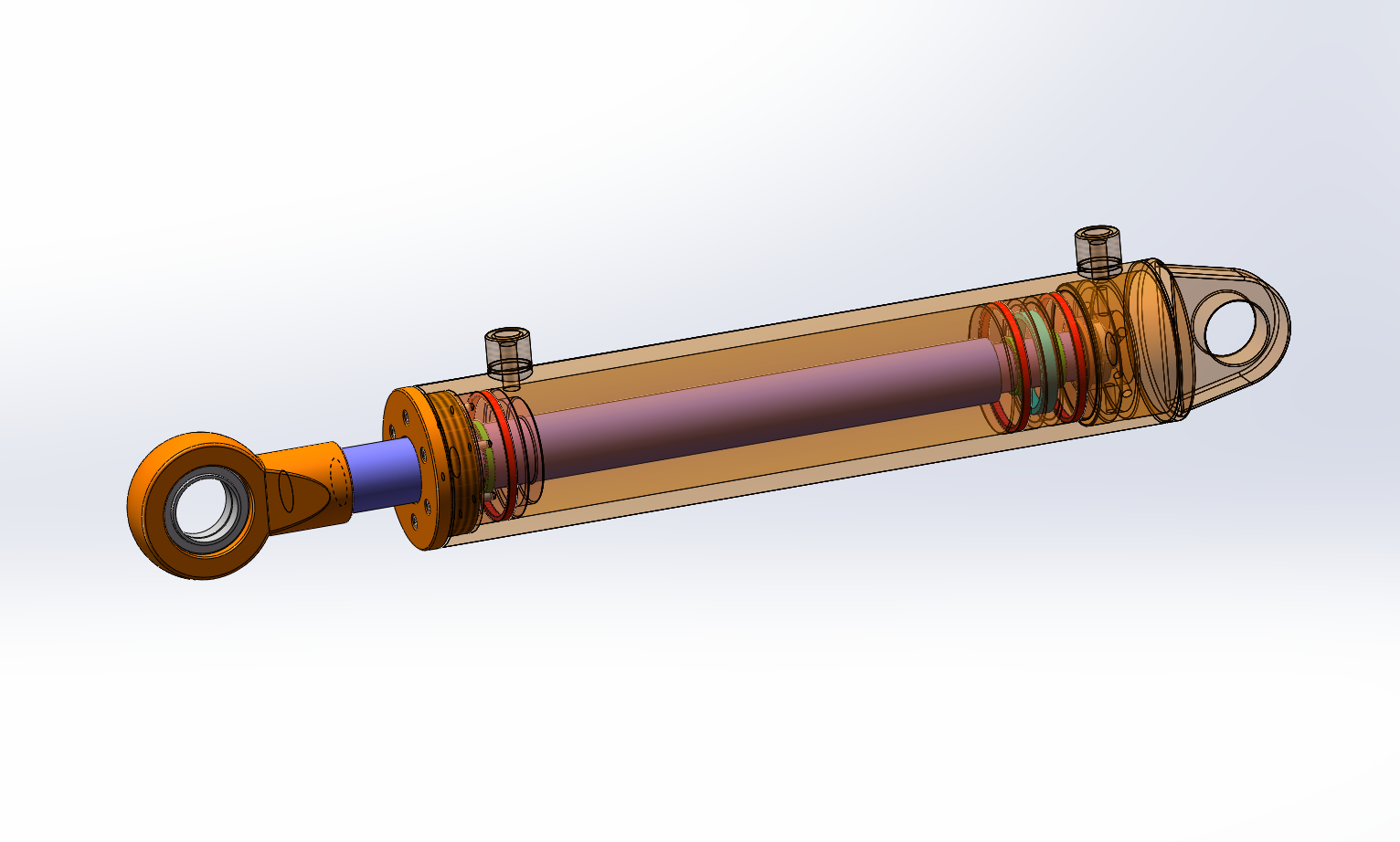 塑料注射成型机液压系统（SW+CAD+说明书）